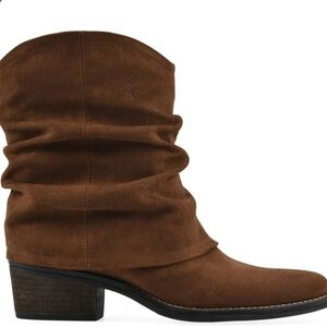 White Mountain Chestnut Heeled Boots